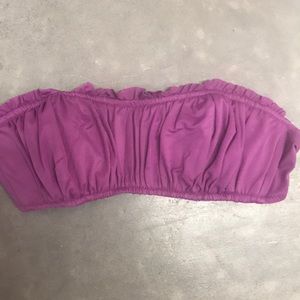 Jcrew strapless bikini fits up to C
